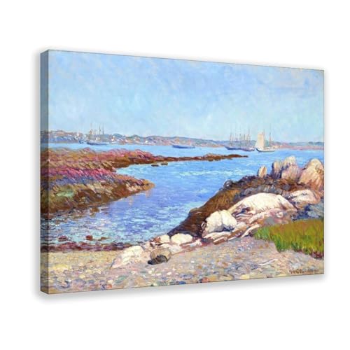 Affiche William Glackens Portsmouth Harbor pour salon élégant