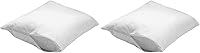 Vista 8 de Dependable Industries - Juego de 2 fundas de almohada de vinilo con cremallera de lujo, protectores impermeables de 20 x 29 pulgadas, ideales