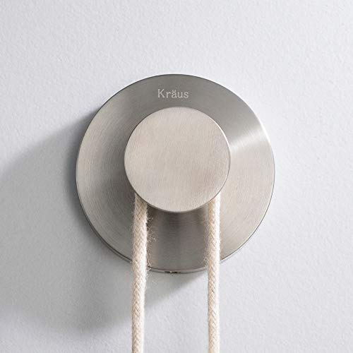 Kraus Elie 188 Serie Brushed nickel Brushed Nickel, Single Hook