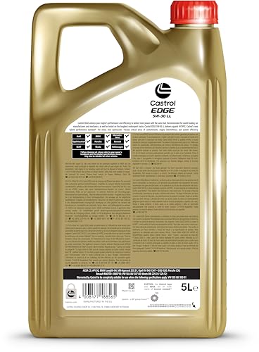 Castrol EDGE 5W-30 LL Longlife Motoröl, 5L