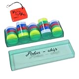 (やきとりストラップ付)ポーカーチップ (中)100枚 麻雀・ゲーム用品 ■当店オリジナル