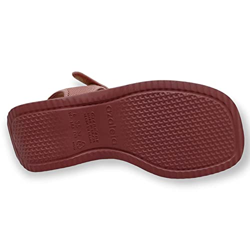 Sandália Vera Soft Therapy, Azaleia, Feminino, Nude Escuro, 39/40