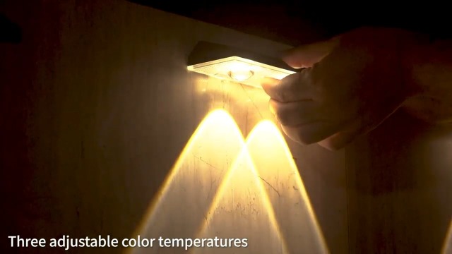 Solar Fence Lights Outdoor Waterproof LED - 3000/4000/6000K 3 Mode, IP65 Waterproof Fence Lights Solar Powered, Solar Wall Lights for Outside, Backyard/Step/Patio/Deck Fence/Stair Railings (12 Pack)