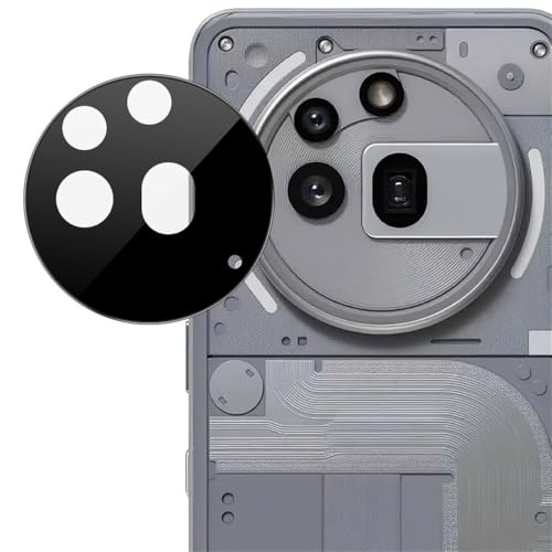 Image of 4youquality Back Camera Lens Protector Compatible with Nothing Phone 3A Pro (1 Pack) | 9H Tempered Glass Camera Guard | Military-Grade Anti Scratch Protection | Ultra Clear HD Lens Film | Bubble-Free Easy Installation | Case Friendly