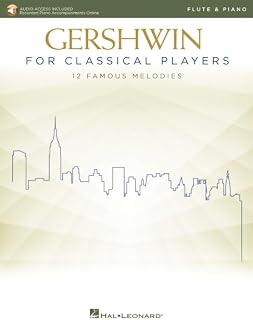 Gershwin for Classical Players: Flute and Piano Book with Recorded Piano Accompaniments Online