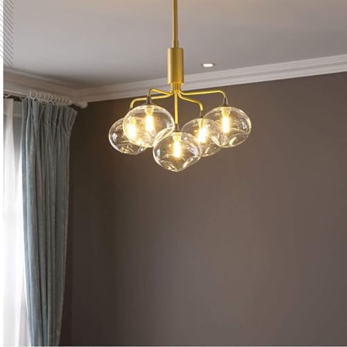 Plafonnier branche boule CFWSHJ pour sublimer un plafond bas