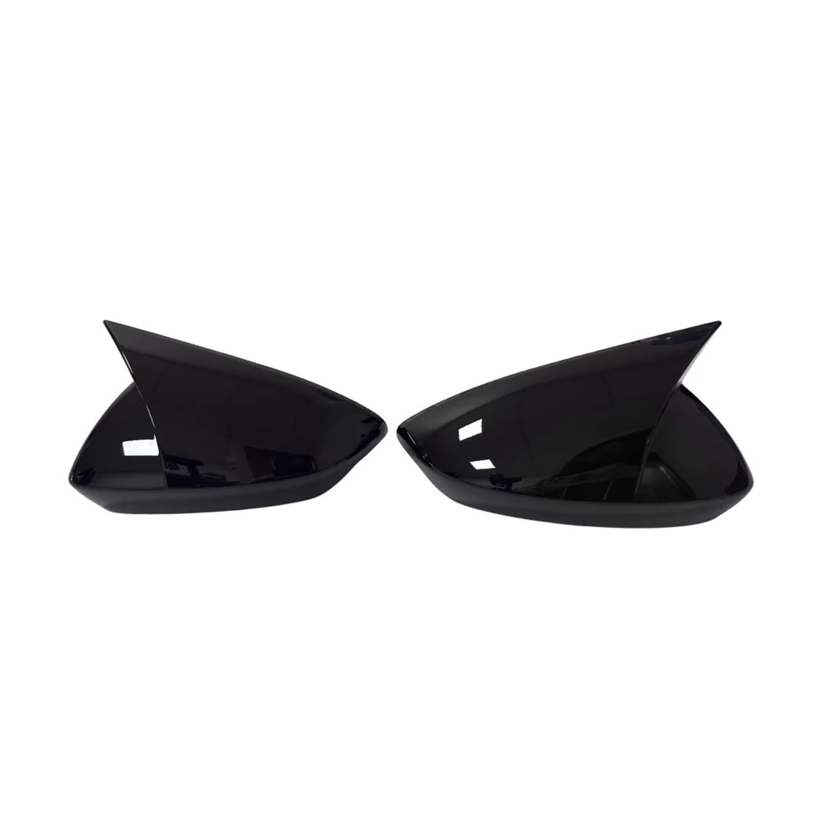 Door Wing Mirror Cover for A3 S3 RS3 8Y 2021 2022 2023 2024 LHD Car Sticker Rearview Side Mirror Cover Wing Cap Exterior Door Rear View Case Rear View Cap(Gloss Black)