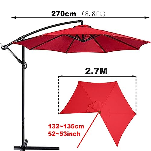 Ricambio Telo per Ombrellone a 6-Stecche