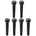 Bridge 6Pcs Guitar Bridge Pins Bridge Pin Puller Remover Guitar String Fixing Nail Replacement Pin Peg for Acoustic Guitar Guitar Nut