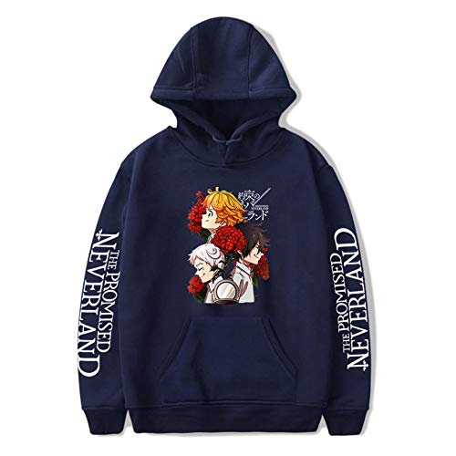 Novo moletom com capuz The Promised Neverland Emma Norman Ray Cosplay moletom com capuz pulôver anim