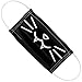 Popfunk Cat Fangs Simple 1-Ply Reusable Face Mask Covering, Unisex
