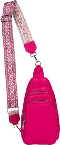 Sac crossbody unicolore styleBREAKER pour libérer vos mouvements