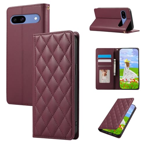 Gedurya Google Pixel 8a 用 ケース 手帳型 グーグル ピクセル8a ケース Pixel8a 携帯カバー RFIDブロッキング カード収納 財布型 Google Pixel 8a スマホケース 6.1インチ対応 マグネット式 スタンド