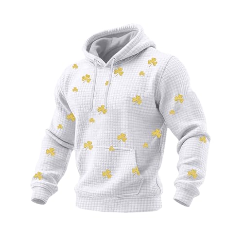 Chaqueta invierno sin mangas sudadera deportiva hombre XXXL con capucha blanca