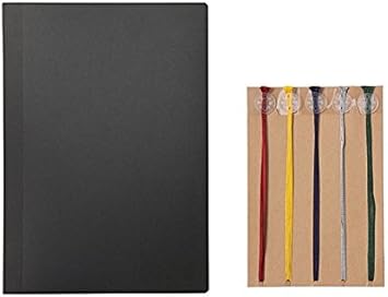 Amazon 無印良品高品質paper72シートa5メモ帳with 5 Colorブックマークa5 6 Mmルール メモ帳 文房具 オフィス用品