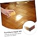 Beavorty 1set Laminate Floor Scratch Repair Wax Kit Colors for Wood Floor Furniture and Countertop Damage Quick Melt and Fill for Cracks and Scratches