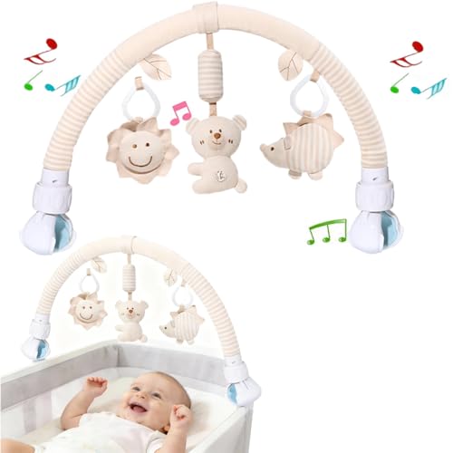 Image of Pau1Hami1ton Baby Stroller Arch Toys, Car Seat Toys,Baby Gifts.S-19(Bear)