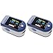 Produktbild Pulsoximeter PULOX PO-200 Solo in Blau Fingerpulsoximeter für die Messung des Pulses und der Sauerstoffsättigung am Finger (Packung mit 2)