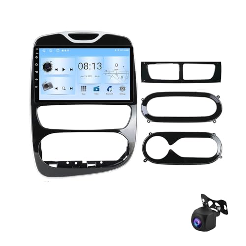 Autoradio Android 13 pour Renault Clio 4 avec écran tactile 9 pouces et MirrorLink
