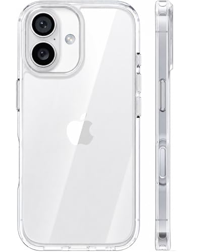 Image of TORRAS for iPhone 17 Case Crystal Clear, Anti-Yellowing, Clear 6.3 inch