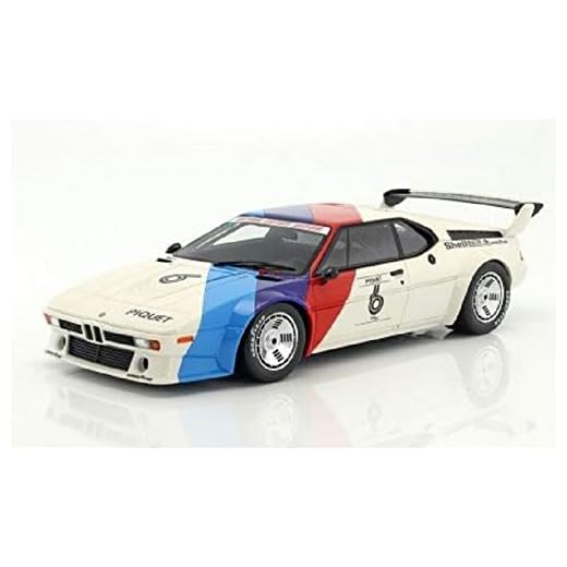 CMR – BMW M1 Winner Procar Series 1980 – (Escala 1/12, cmr12001, Color Blanco/Azul/Rojo
