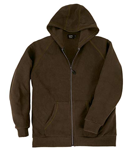 Akwa Men's Full Zip Hooded Jacket Made in USA