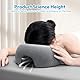 Zinueen Massage-Gesichtswiegenkissen,Massage Kopfstütze, Polster Massage Zubehör, U-förmige Massage Kopfstütze aus Memory-Schaum für Spa Salon Massagebett