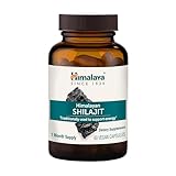 Himalaya Shilajit - Herbal Energy Supplements with Fulvic Acid and 85+ Trace Minerals, from Shilajit Resin, Vegan, Non-GMO, Gluten Free, 250 mg, 60 Capsules