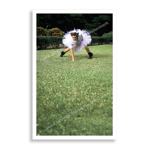 Tutu Touchdown // Ace Ventura Movie Poster // psych ward football // Ace Ventura Pet Detective Comedy, funny bathroom decor wall art