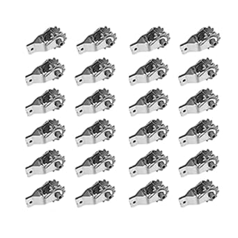Nisorpa Ratchet Wire Strainers 24pcs Heavy Duty Inline Wire Strainer Galvanised Clip Lock Tensioner Fencing Electric Fence Energiser