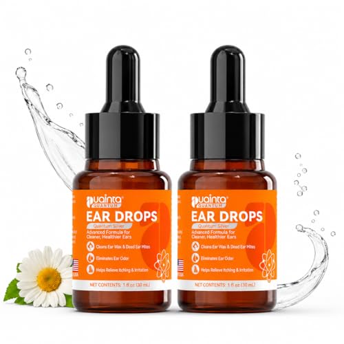 PUAINTA Dog Ear Cleaner Drops for Infection Treatment