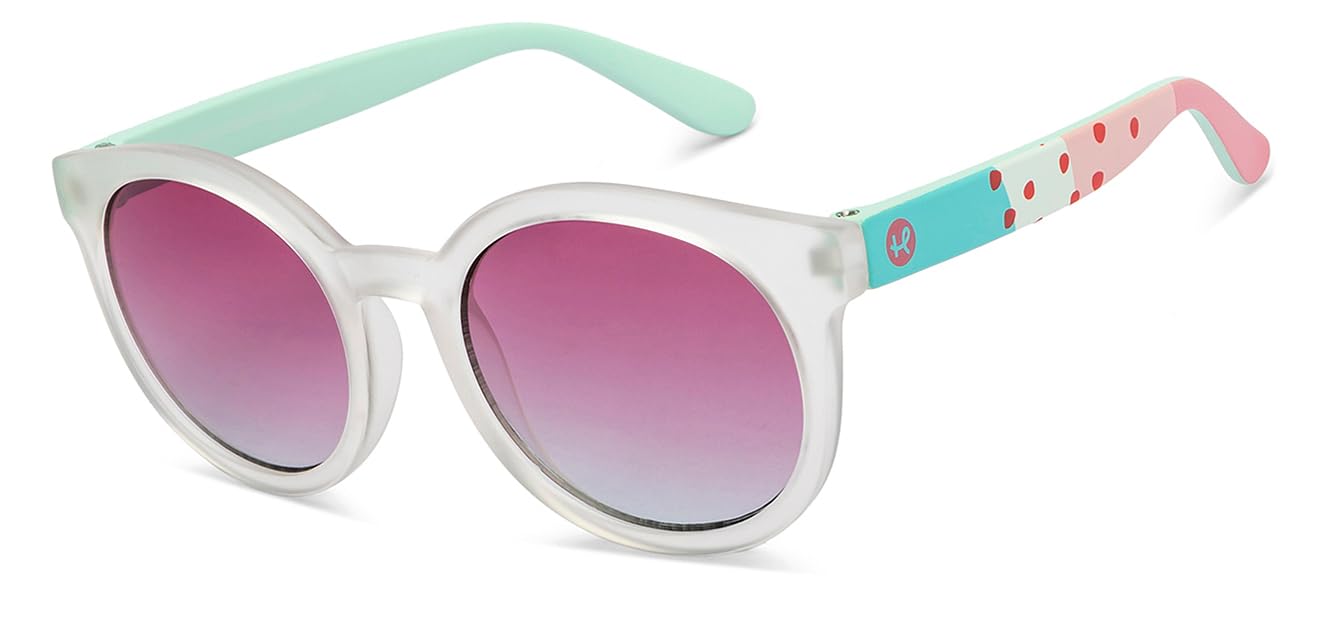 Hooper Memphis Collection | Full Rim Rectangular Branded and Stylish Kids Sunglasses | 100% UV Protected | For Boys & Girls (Age 2-5 yrs) | HP S16085