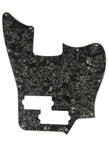 �M�^�[�s�b�N�K�[�h Fits Squier Jaguar Bass Style 4�w�\�� �M�^�[�ی� �ی�t�B�����t�� (4�v���C�u���b�N�p�[��)