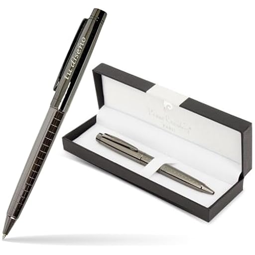 regalo grabado - Bolígrafo Pierre Cardin Personalizado Grafeno | Grabado de Texto en 2 Líneas | Regalo para Aniversario y Cumpleaños | Diseño Vanguardista | Estuche Elegante | Ya disponible en tu tienda friki favorita! En mundofriki.es!