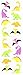 Mrs. Grossman's Stickers-Chubby Dinosaurs