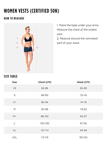 Jobe Nylon, Gilet salvagente Donna, Colore: Rosa