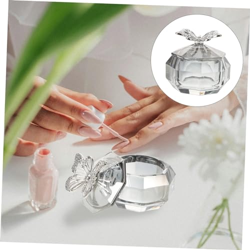 Set de tazones de vidrio para manicura y arte en uñas miniatura 2
