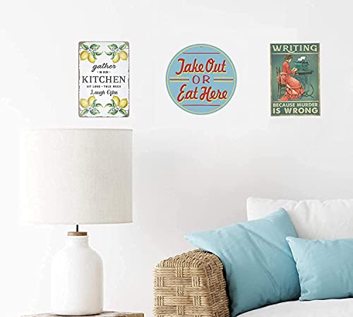 Gcocl YTITIII175 The Outdoor Warning Signs Caution Free Range Children & Animals Sign Drive Slowly Slow Down Neighbor Speeds Slower. 8×12 Inches Metal Tin Signs For Industrial Road Safety W096 thumb #1