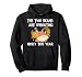 Funny Two Beans Sprouting Couch Cat Oreiller Chats Sweat à Capuche