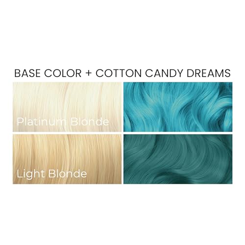 Image of ARCTIC FOX Semi-Permanent Hair Dye Cotton Candy Dreams - Vegan - 2 x 8 oz