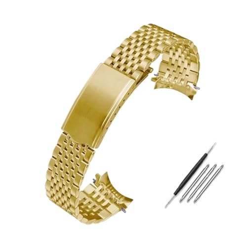 [LYBELIRH] IK V[}X^[ EHb`oh J[uGh XeXX`[uXbg 18mm 19mm 20mm Ή XeXX`[EHb`Xgbv c[t(Gold,18mm)