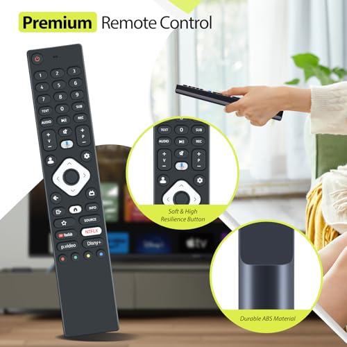 Ersatzfernbedienung kompatibel mit Nokia Smart TV FN40GE320 FN32GE320 FN43GE320 – Bild 5