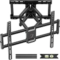 IWORKBOARD 75 85 90 inch Full Motion TV Wall Mount for 40-90'' TV Mount, Heavy Duty Adjustable articulating Bracket Tilt Swivel Extension Level, VESA 600x400mm, 16" Studs, 132 lbs for 65 70 75+ TVs