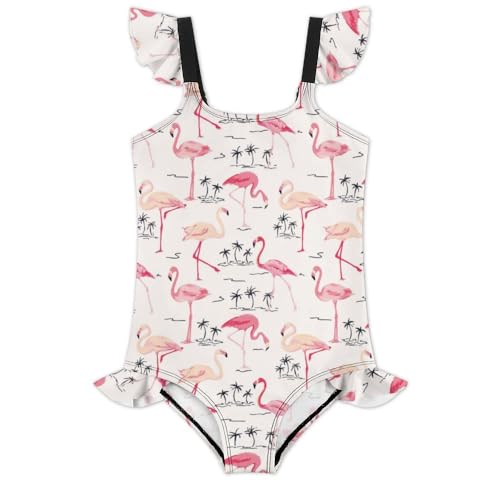 Image of Girls One Piece Swimsuit Swimwear Bathing Suits 3-12 Years