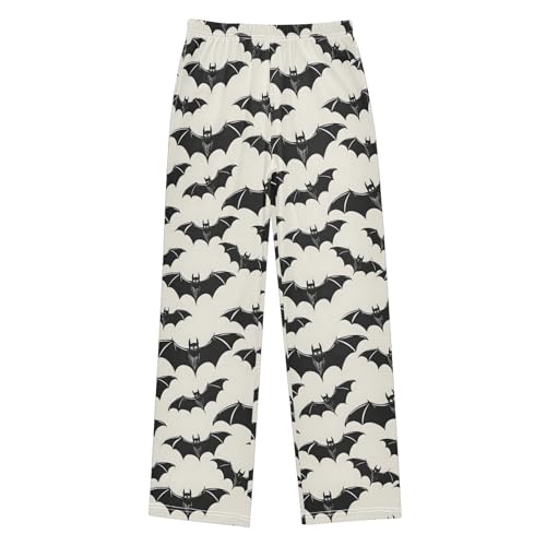 Halloween Pajama Pants Halloween Bat B Long Sleep Pants Lounge Bottoms
