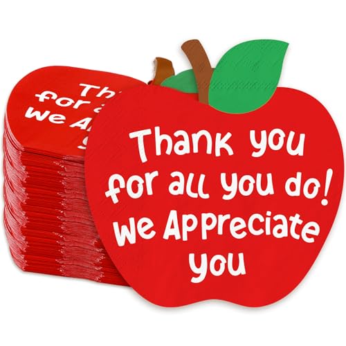 Serviettes de table We Appreciate You en papier pour dire merci avec élégance