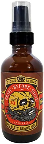 Grave Before Shave Beard Oil (Cigar Blend) 4 oz. Bottle