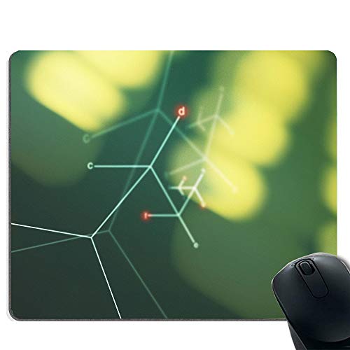 Preisvergleich Produktbild Gaming-Mauspad, genähte Kanten, rutschfeste Gummibasis, Laser- und optische Maus kompatibel - Gehendes Brennholz