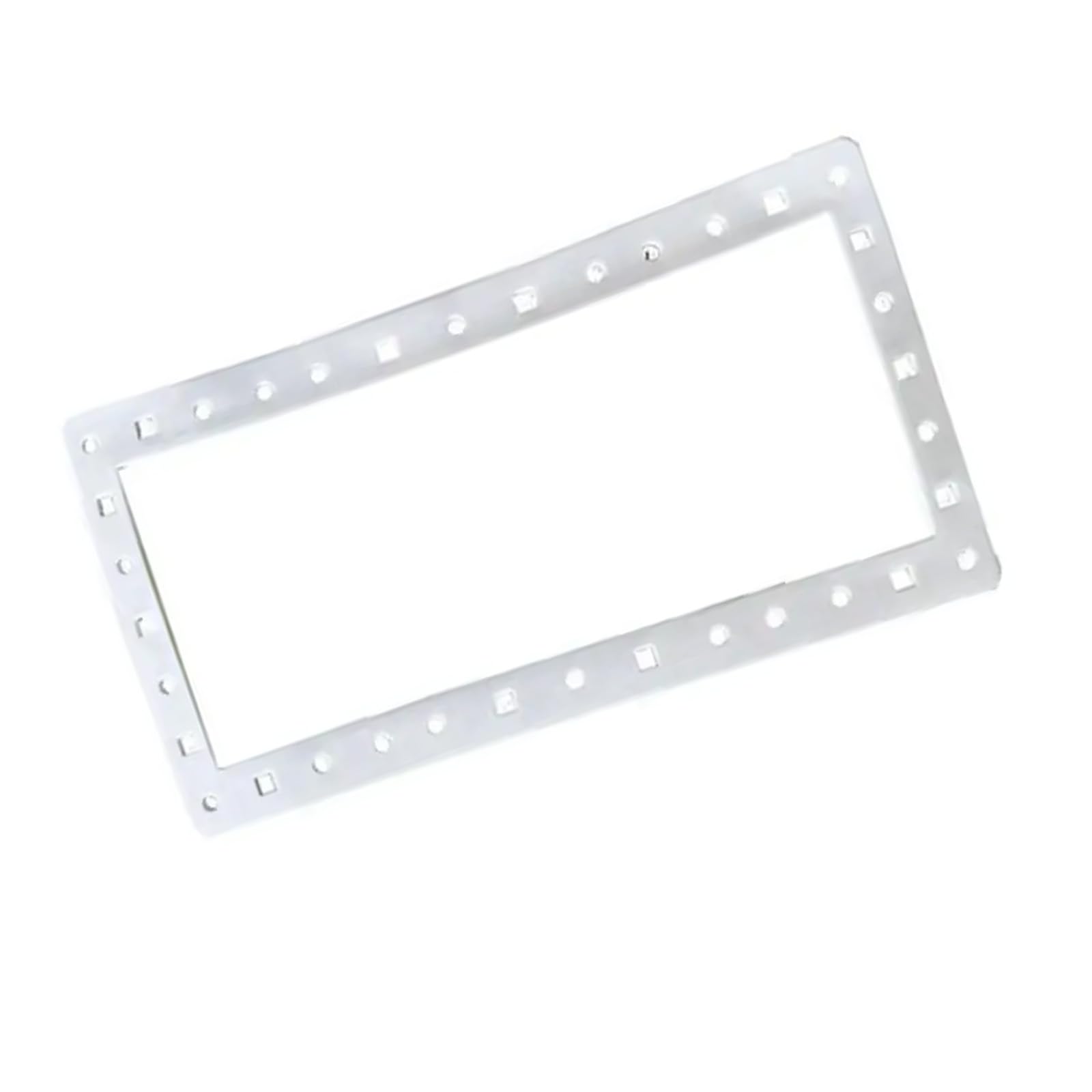 Tsophreniq Leakproof Rubber Skimmer Gasket Skimmer Faceplate Gaskets Suitable for Pool Easy Installation 13.8x7.5inch Leakproof Butterfly Gasket