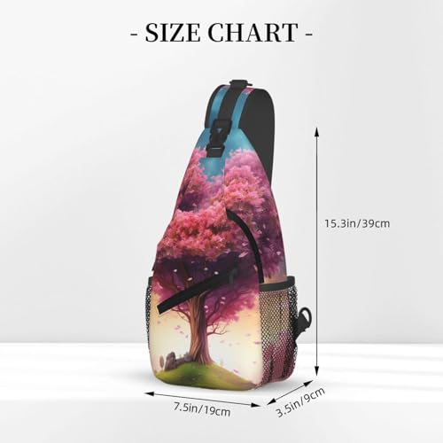 Bolso cruzado pequeño tipo sling para senderismo en negro miniatura 3